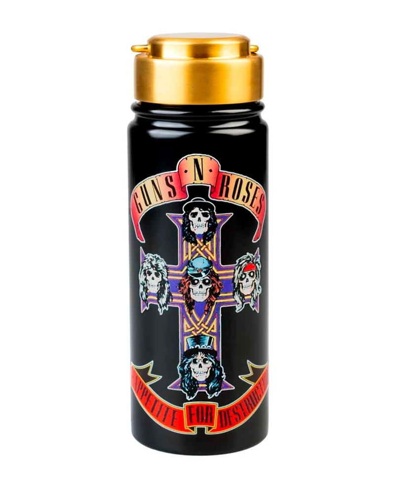 Guns N' Roses - Botella Metálica Hot&Cold