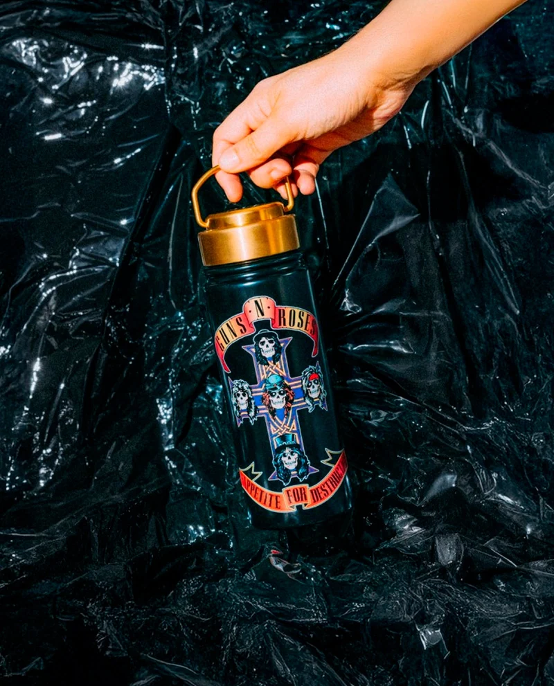 Guns N' Roses - Botella Metálica Hot&Cold