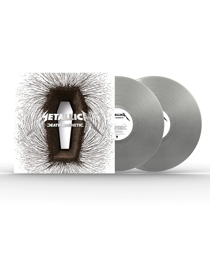 Metallica - 2LP Vinilo Plata "Death Magnetic" Ed. limitada