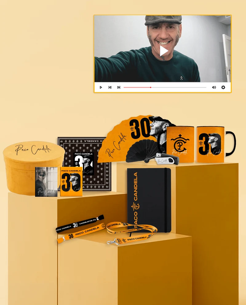 Paco Candela - Caja Deluxe "30" + Video Saluda Personalizado
