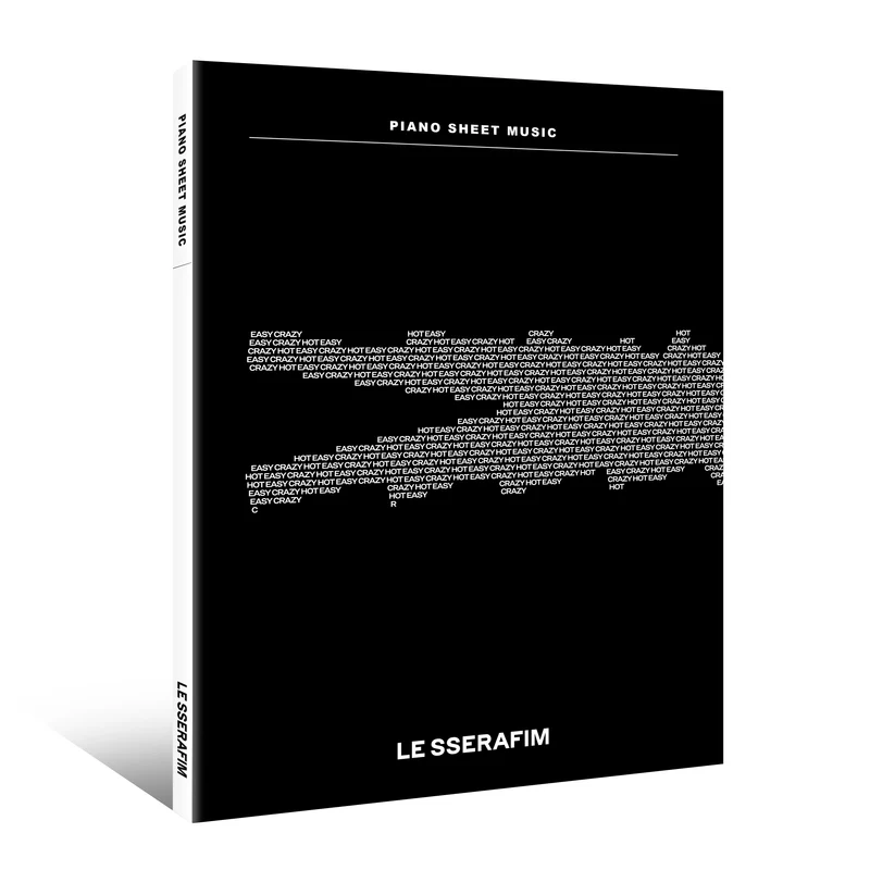 LE SSERAFIM - PIANO SHEET MUSIC: LE SSERAFIM (Package)