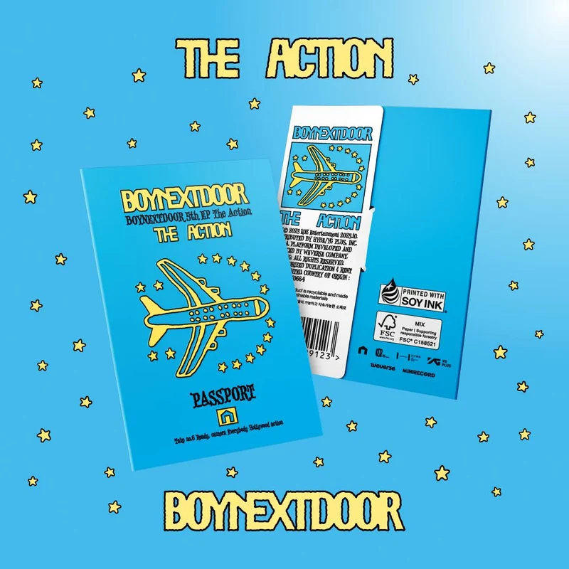 BOYNEXTDOOR - The Action (Weverse Albums ver.) (Discounted Sealed Album)