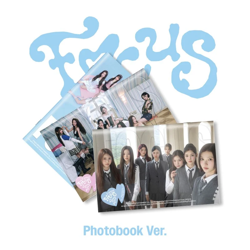 Hearts2Hearts - FOCUS (Photo Book ver.) (Discounted Sealed Album)