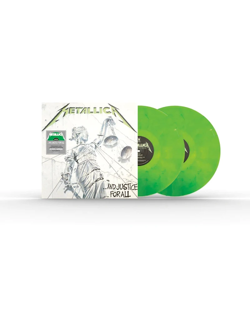 Metallica - 2 LP Vinilo Dyers Green "And Justice For All"