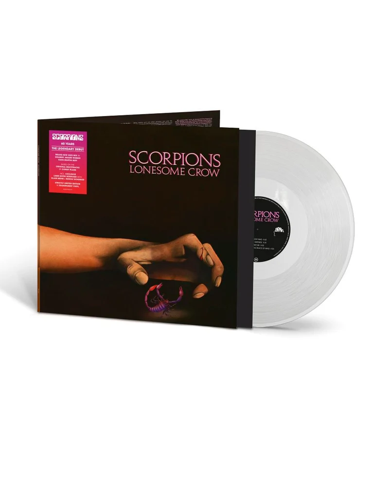Scorpions - LP Vinilo Transparente "Lonesome Crow 2026 Mix"