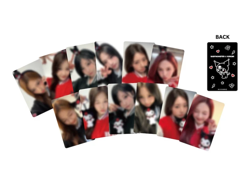 [BABYMONSTER] Kuromi : Random Trading Card