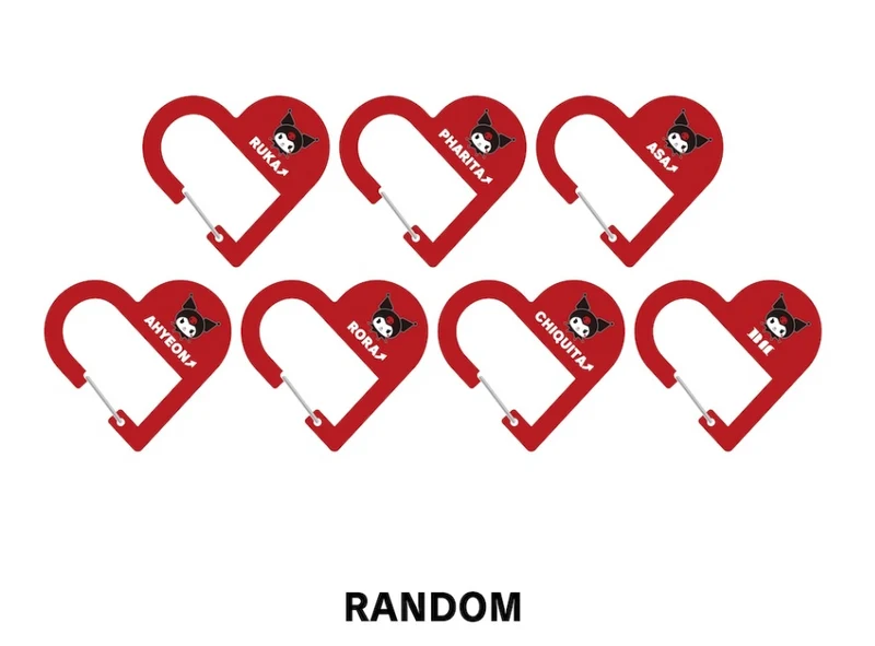 [BABYMONSTER] Kuromi : Random Acrylic Carabiner
