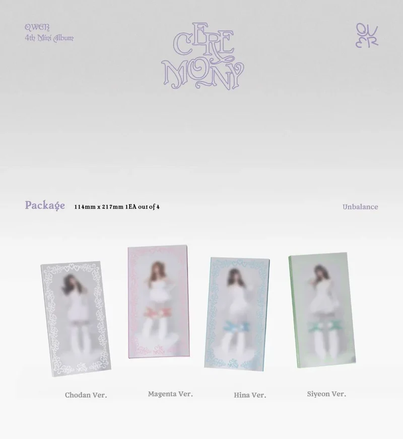 QWER - CEREMONY (BOOKLET VER.)