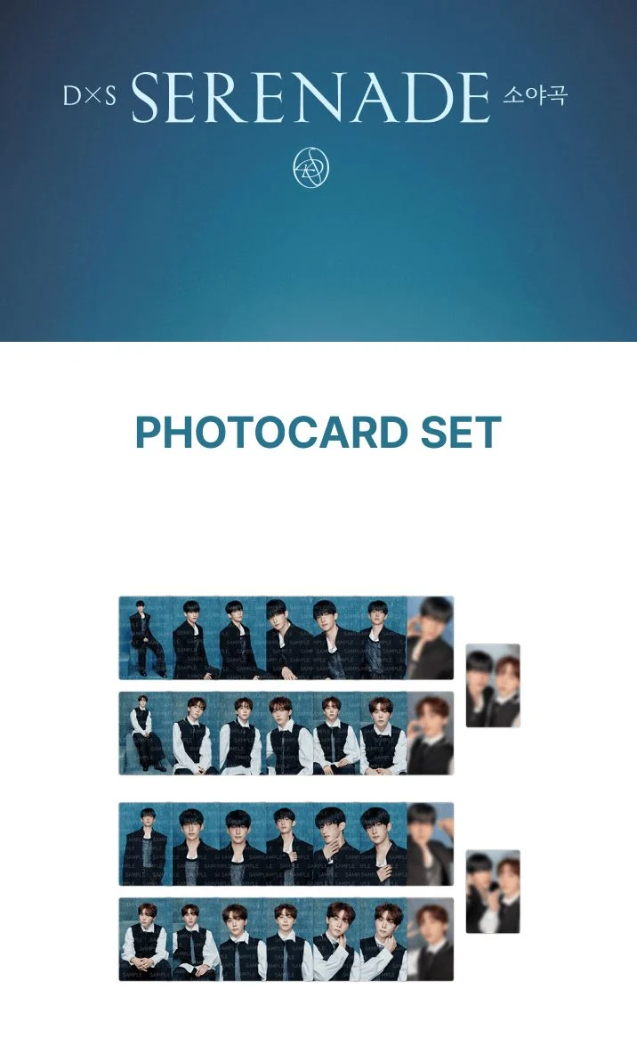 DXS (SEVENTEEN) - PHOTOCARD SET ('SERENADE' ON STAGE MD)