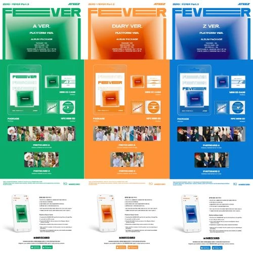 ATEEZ - ZERO : FEVER PART.3 (REPACKAGE PLATFORM VER.)