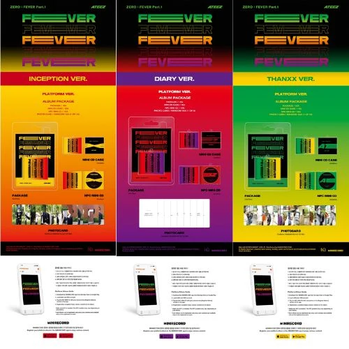 ATEEZ - ZERO : FEVER PART.1 (REPACKAGE PLATFORM VER.)