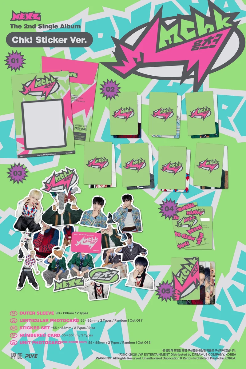 NEXZ - MMCHK (STICKER VER.)
