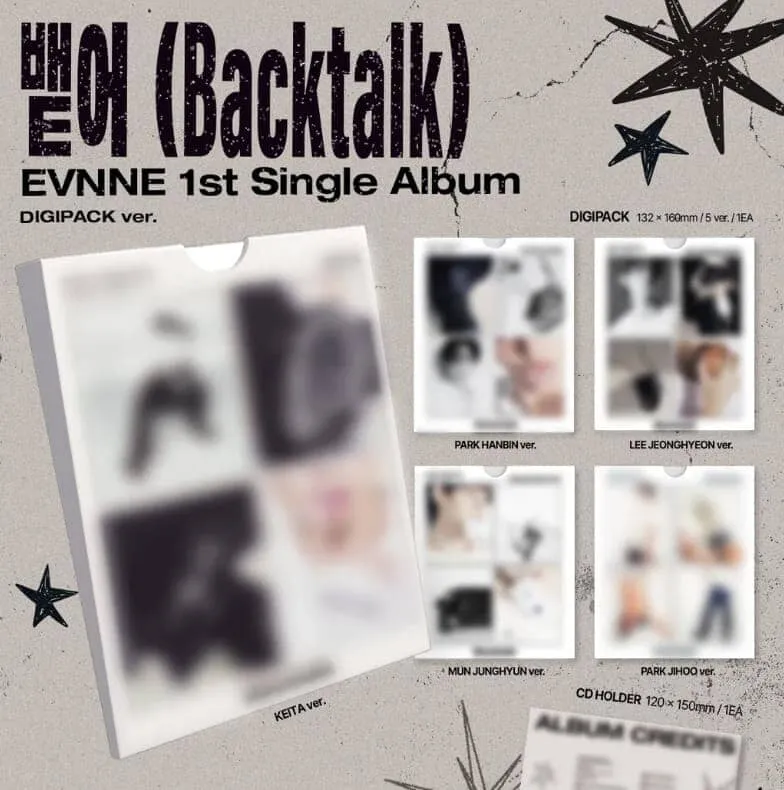 EVNNE - BACKTALK (DIGIPACK VER.)