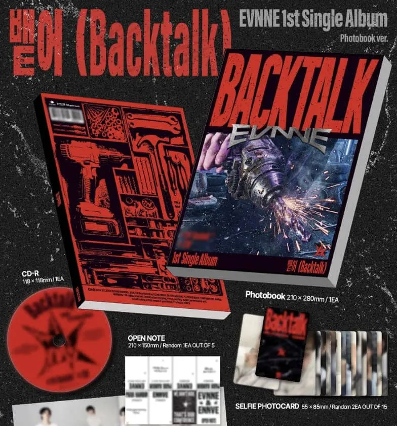 EVNNE - BACKTALK (PHOTOBOOK VER.)