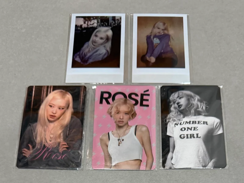 [LUCKY DRAW EVENT] [BLACKPINK] Rose : Rosie : Encore Pop Up POB Photocard