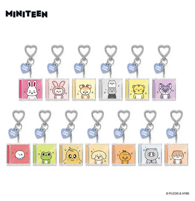 [SEVENTEEN] Miniteen : Mini CD Keyring