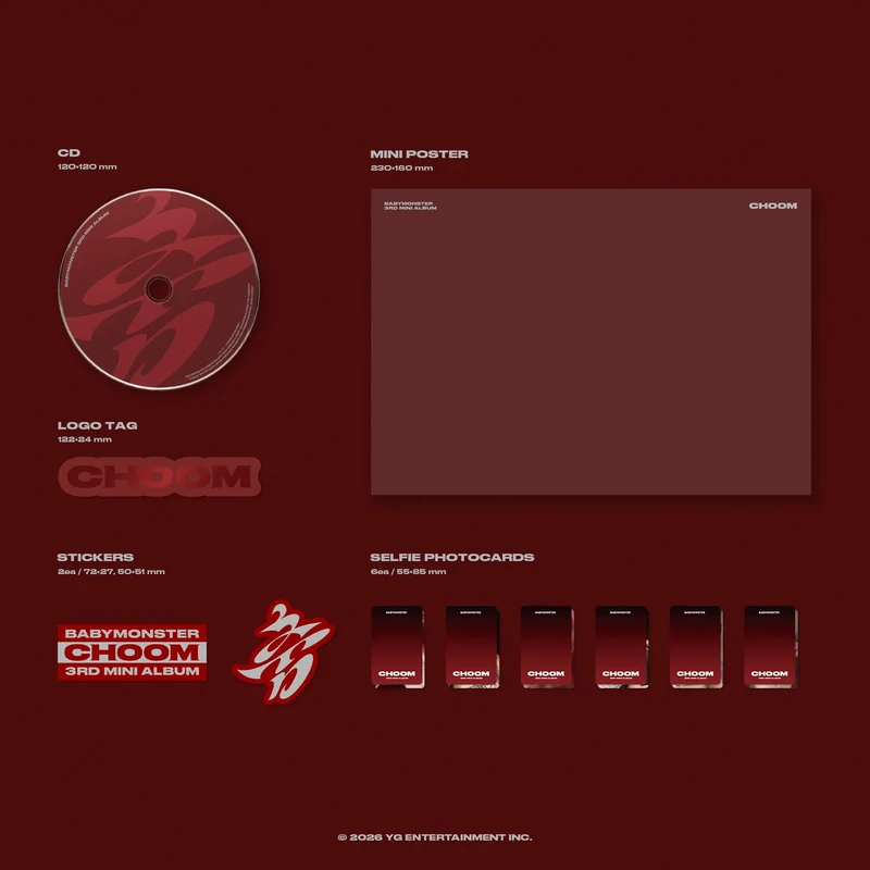 BABYMONSTER - CHOOM SET + EARLY-BIRD Weverse Gift