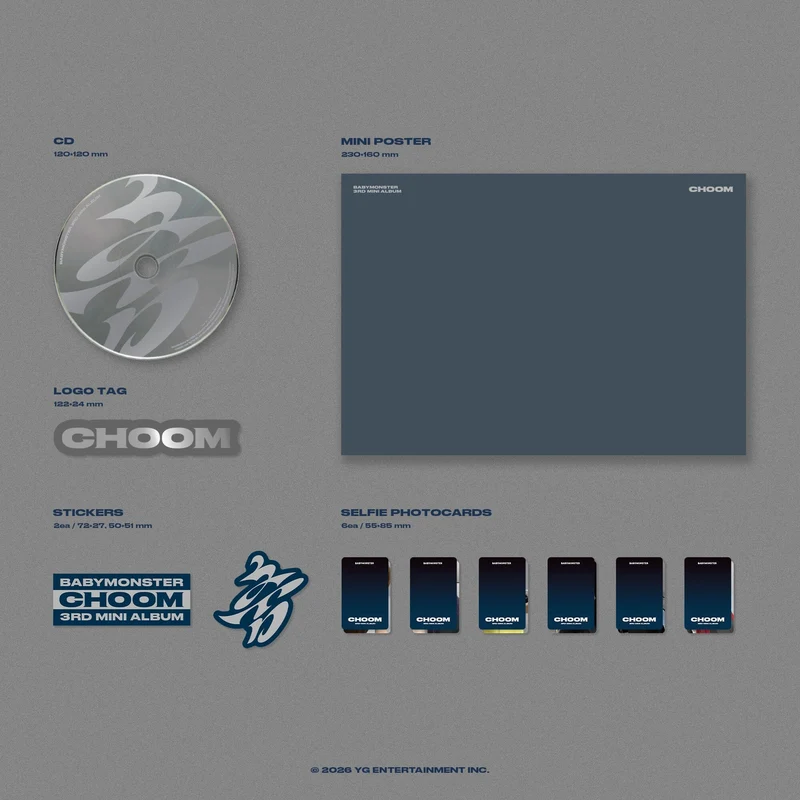 BABYMONSTER - CHOOM SET + EARLY-BIRD Weverse Gift