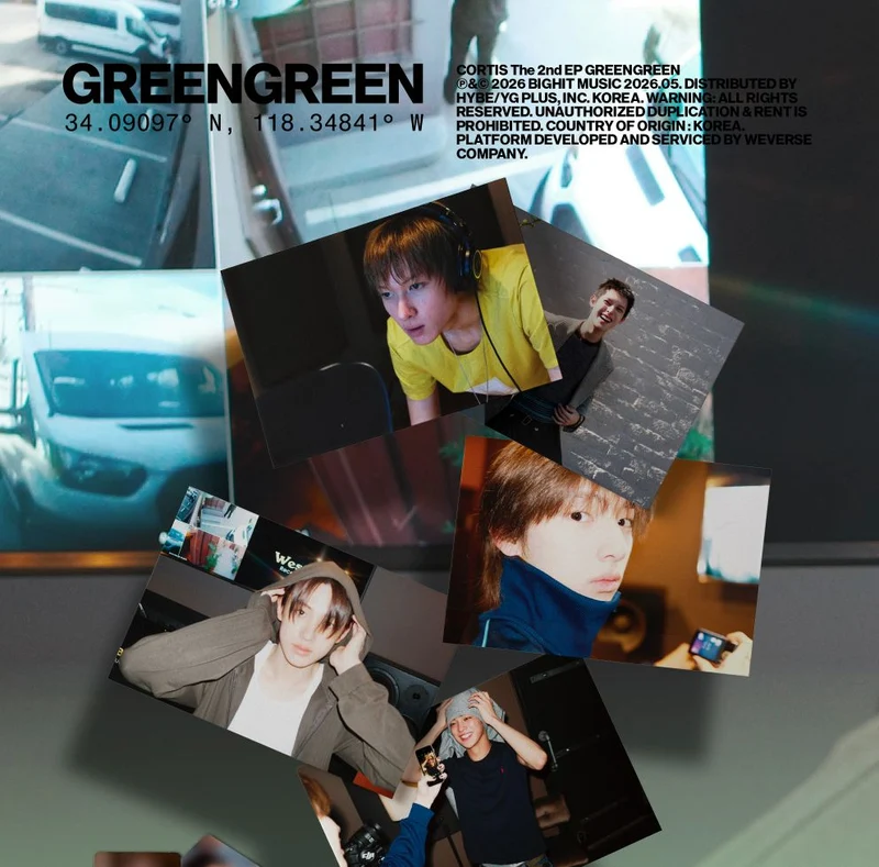 CORTIS - GREENGREEN (WEVERSE ALBUMS VER.) + BDM Gift