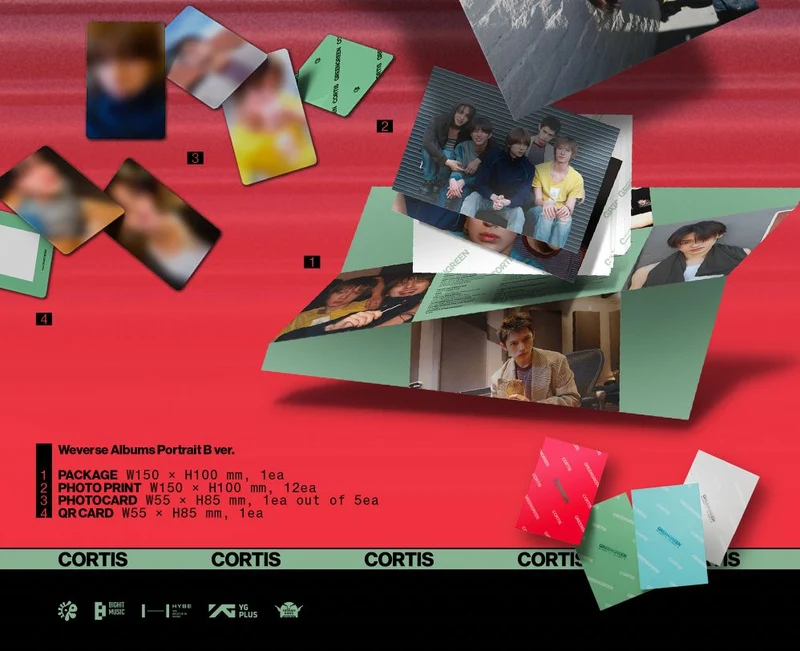 CORTIS - GREENGREEN (WEVERSE ALBUMS VER.) + BDM Gift