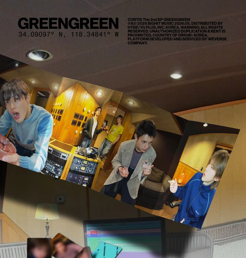 CORTIS - GREENGREEN (WEVERSE ALBUMS VER.) + BDM Gift