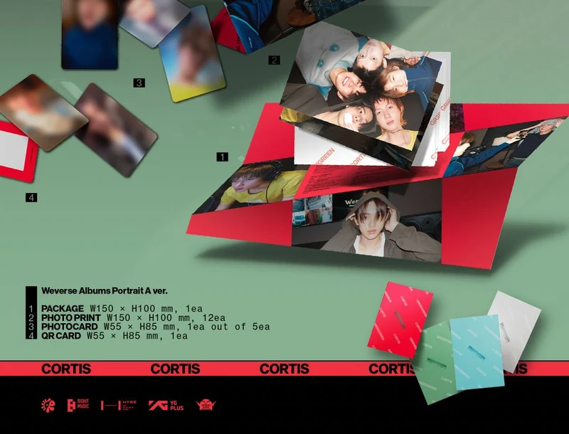 CORTIS - GREENGREEN (WEVERSE ALBUMS VER.) + Apple Music Gift