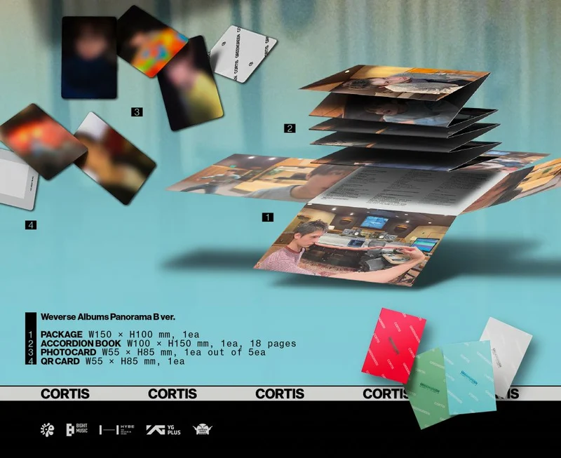 CORTIS - GREENGREEN (WEVERSE ALBUMS VER.) SET + Weverse Gift