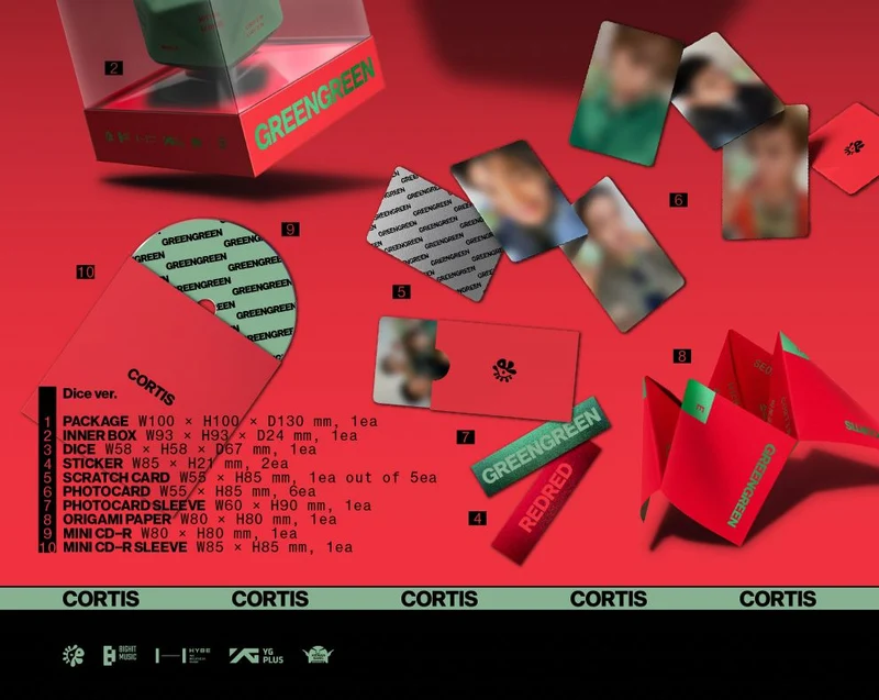 CORTIS - GREENGREEN (DICE VER.)