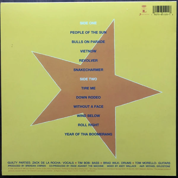 Rage Against The Machine – Evil Empire