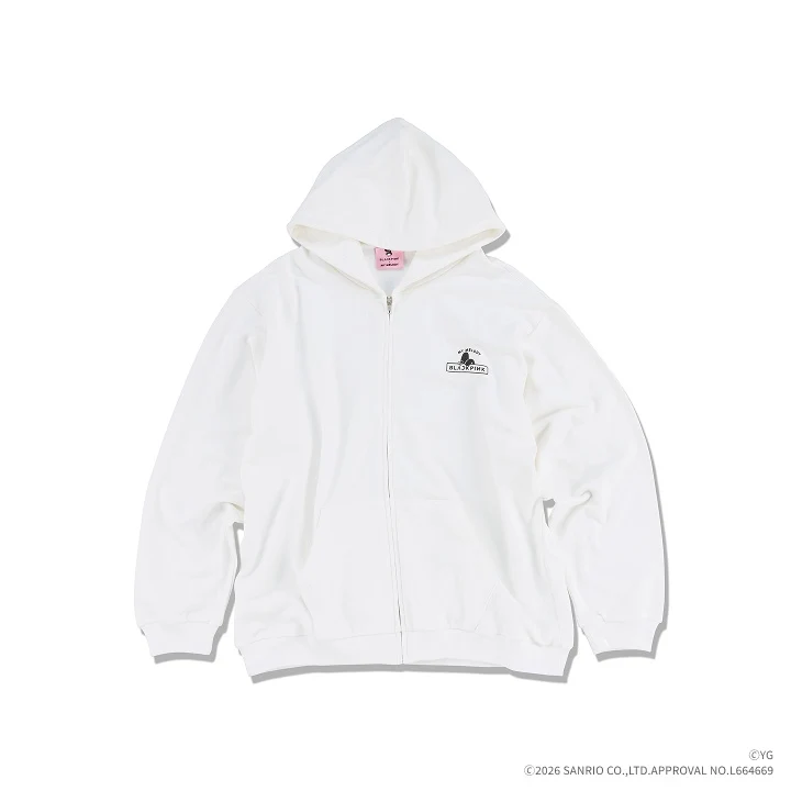 [BLACKPINK] Blackpink x My Melody : Zip Up Hoodie(Heart Logo)