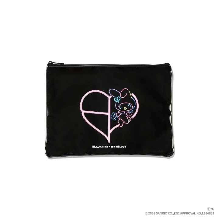 [BLACKPINK] Blackpink x My Melody : Flat Pouch
