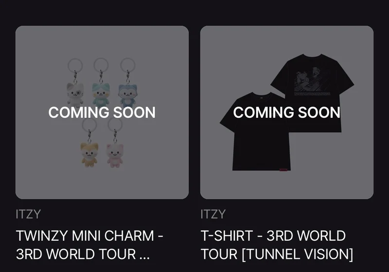 [ITZY] 3rd World Tour : Tunnel Vision : Official MD