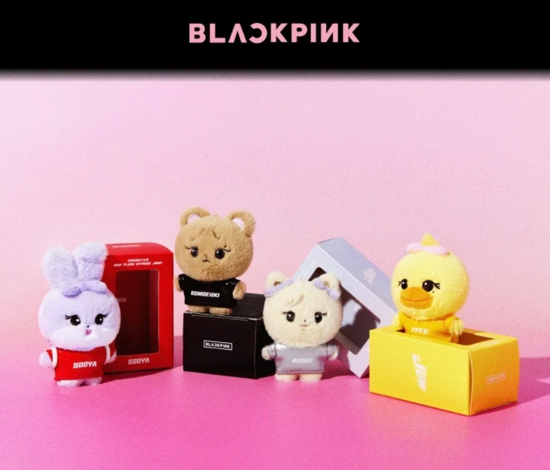 [BLACKPINK] Character Mini Keyring (Jump)
