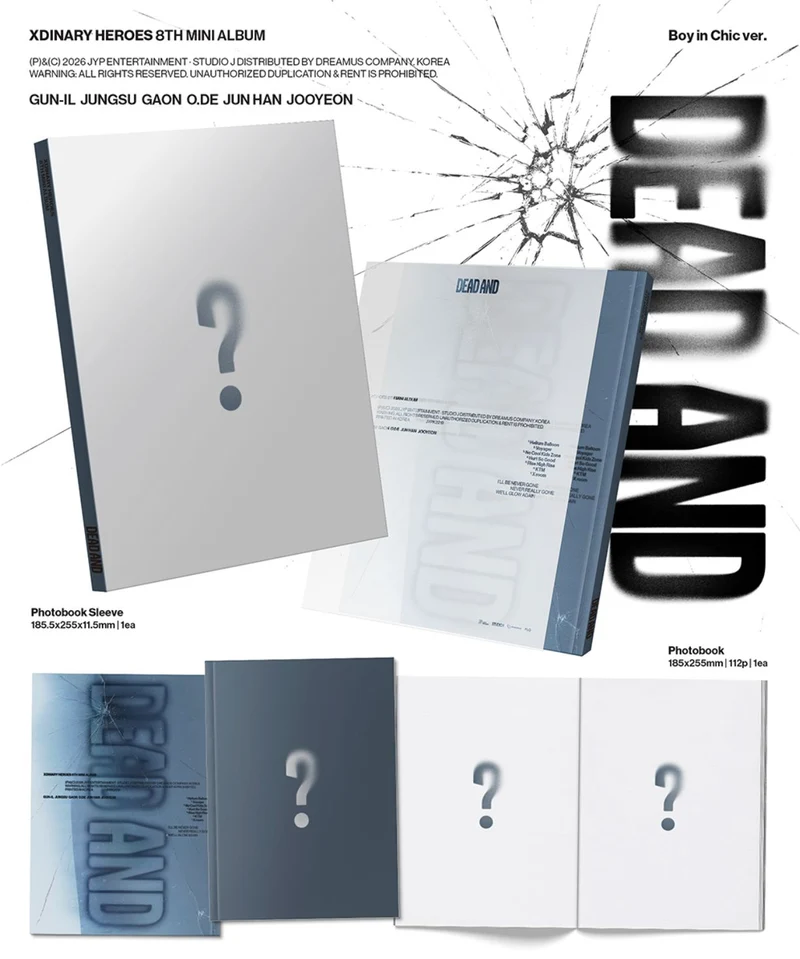 XDINARY HEROES - DEAD AND (PHOTOBOOK VER.)