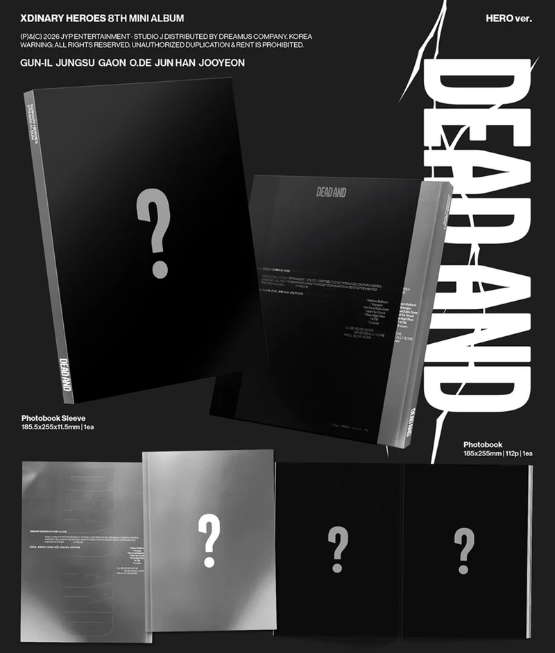 XDINARY HEROES - DEAD AND (PHOTOBOOK VER.)