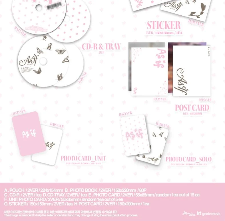 IFEYE - AS IF (PHOTOBOOK VER.)