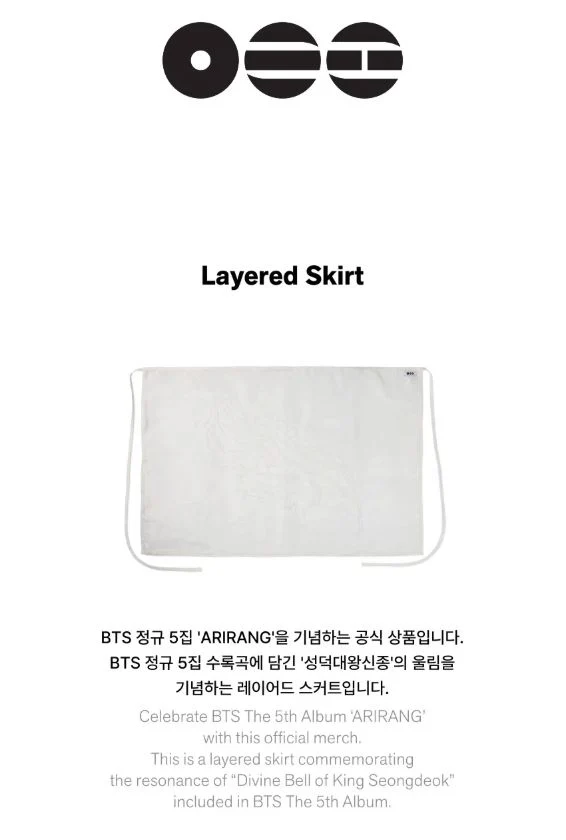 BTS - ARIRANG OFFICIAL MD