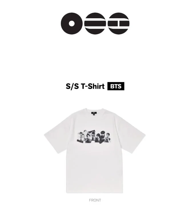 BTS - S/S T-SHIRT (ARIRANG OFFICIAL MD)