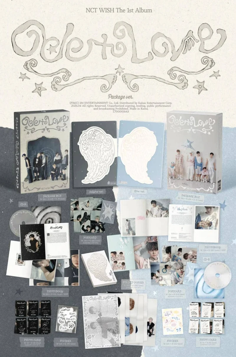 NCT WISH - ODE TO LOVE (PACKAGE VER.)