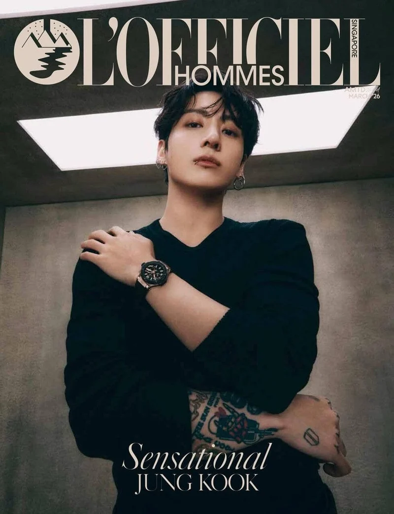 JUNGKOOK (BTS) - L’OFFICIEL HOMMES SINGAPORE (MARCH 2026)