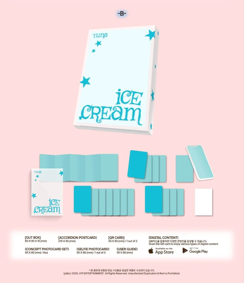 YUNA (ITZY) - ICE CREAM (POCA ALBUM VER.)