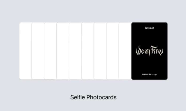 &TEAM - WE ON FIRE + EARLY-BIRD Weverse Gift