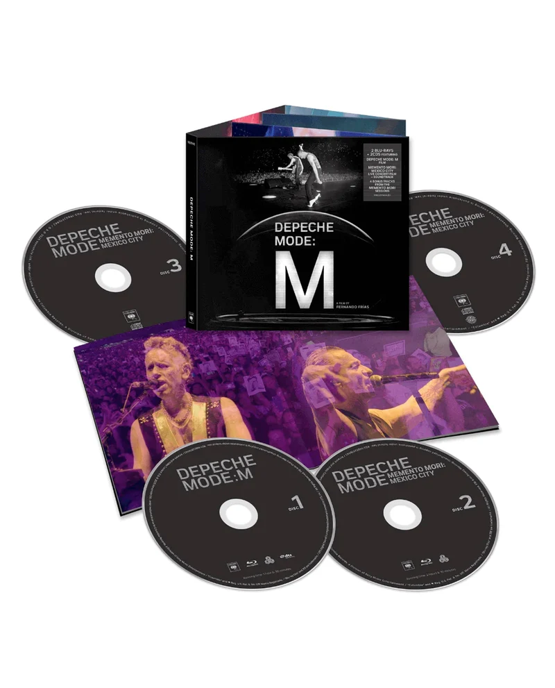 Depeche Mode - 2 CDs Boxset + 2 Blu Ray "Memento Mori: Mexico City"