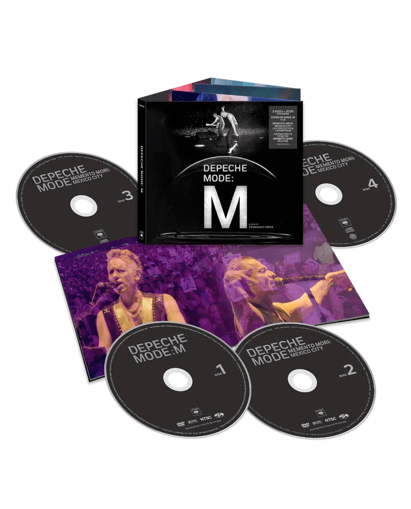 Depeche Mode - 2 CDs Boxset + 2 DVDs "Memento Mori: Mexico City"