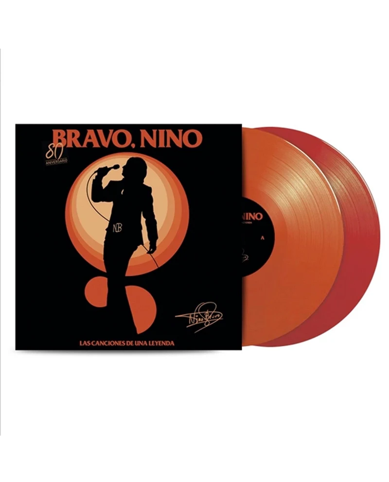 Nino Bravo - 2LP Vinilo Naranja "Bravo, Nino. Las Canciones de Una Leyenda. 80 Aniversario" (Copia)