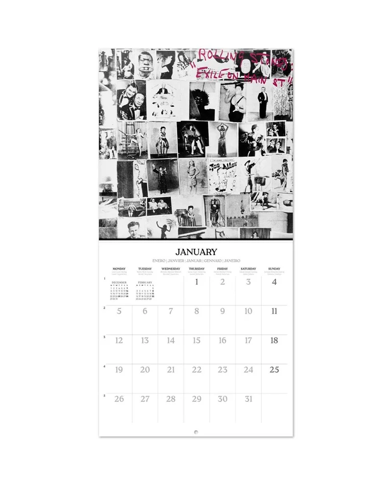 The Rolling Stones - Calendario 2026 "The Rolling Stones"
