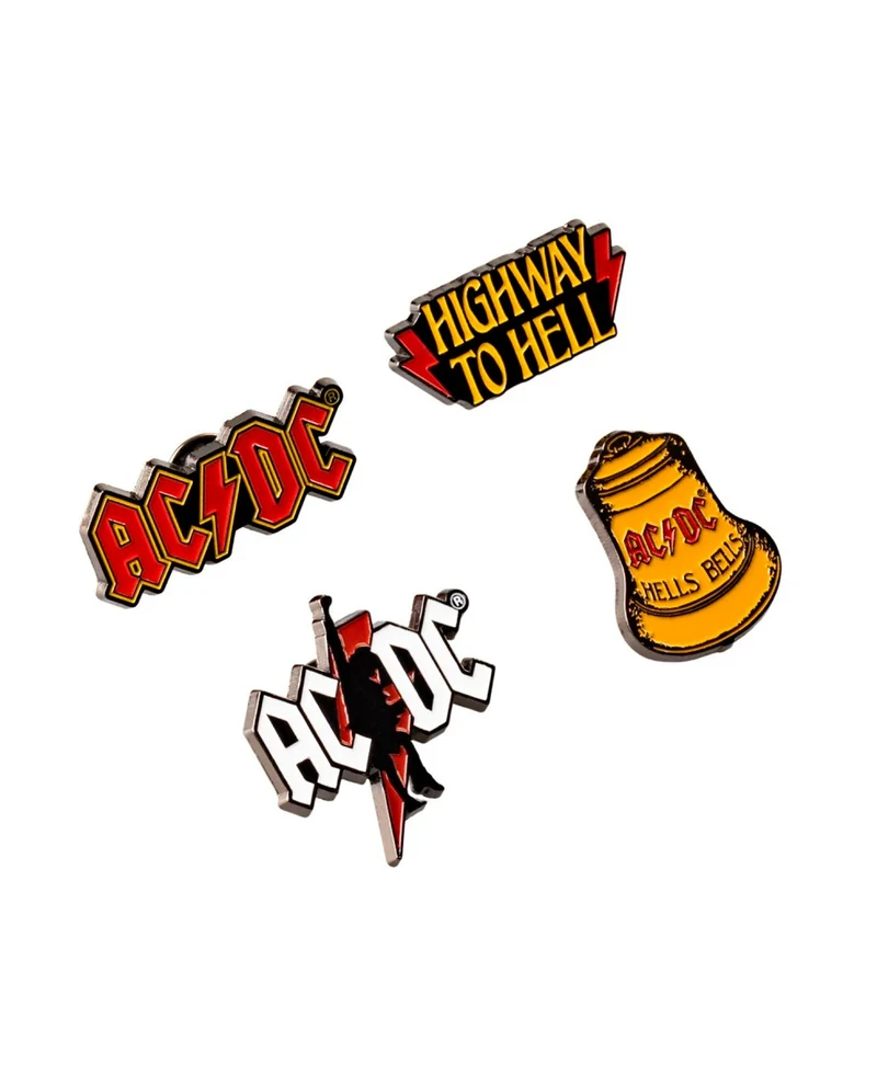 AC/DC - Set 4 pins "AC/DC"