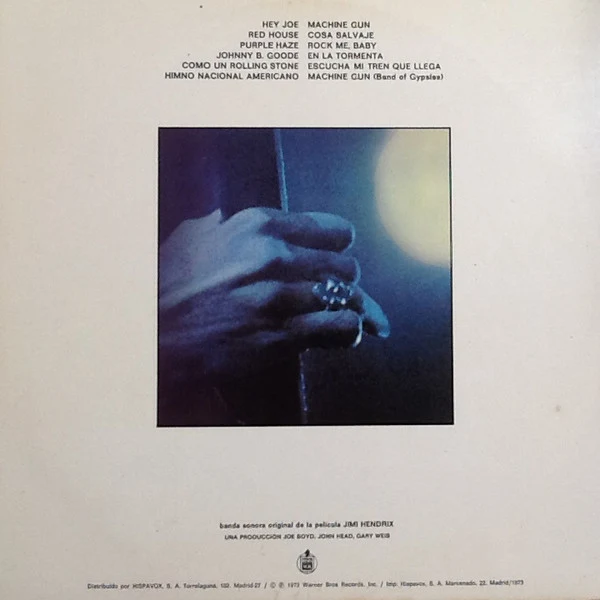 Jimi Hendrix | Banda Sonora Original De La Película "Jimi Hendrix" [2LP]