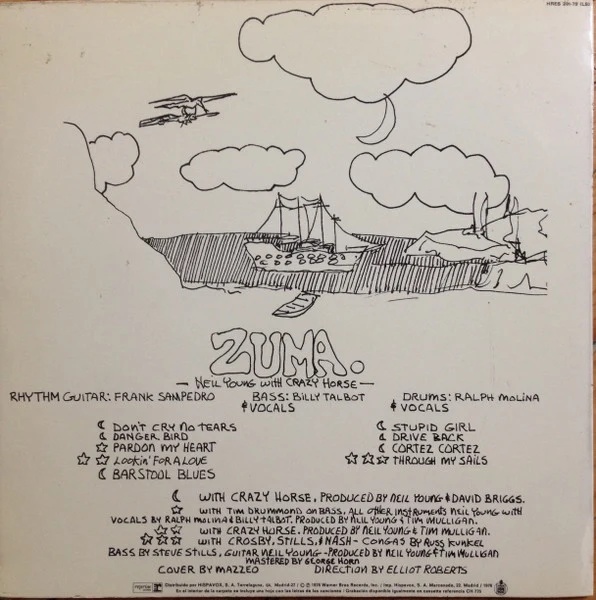 Neil Young With Crazy Horse ‎| Zuma