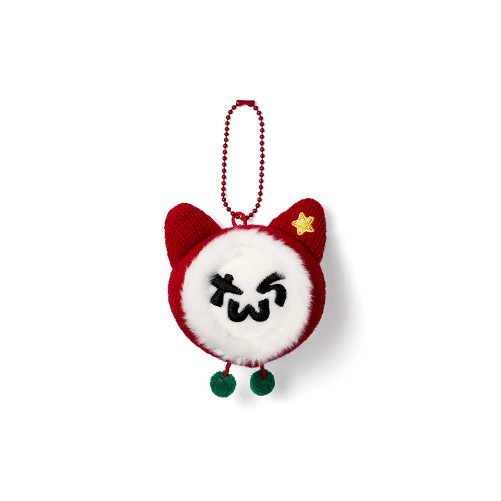 [TWS] Holiday With Us : Face Keyring (Cat)